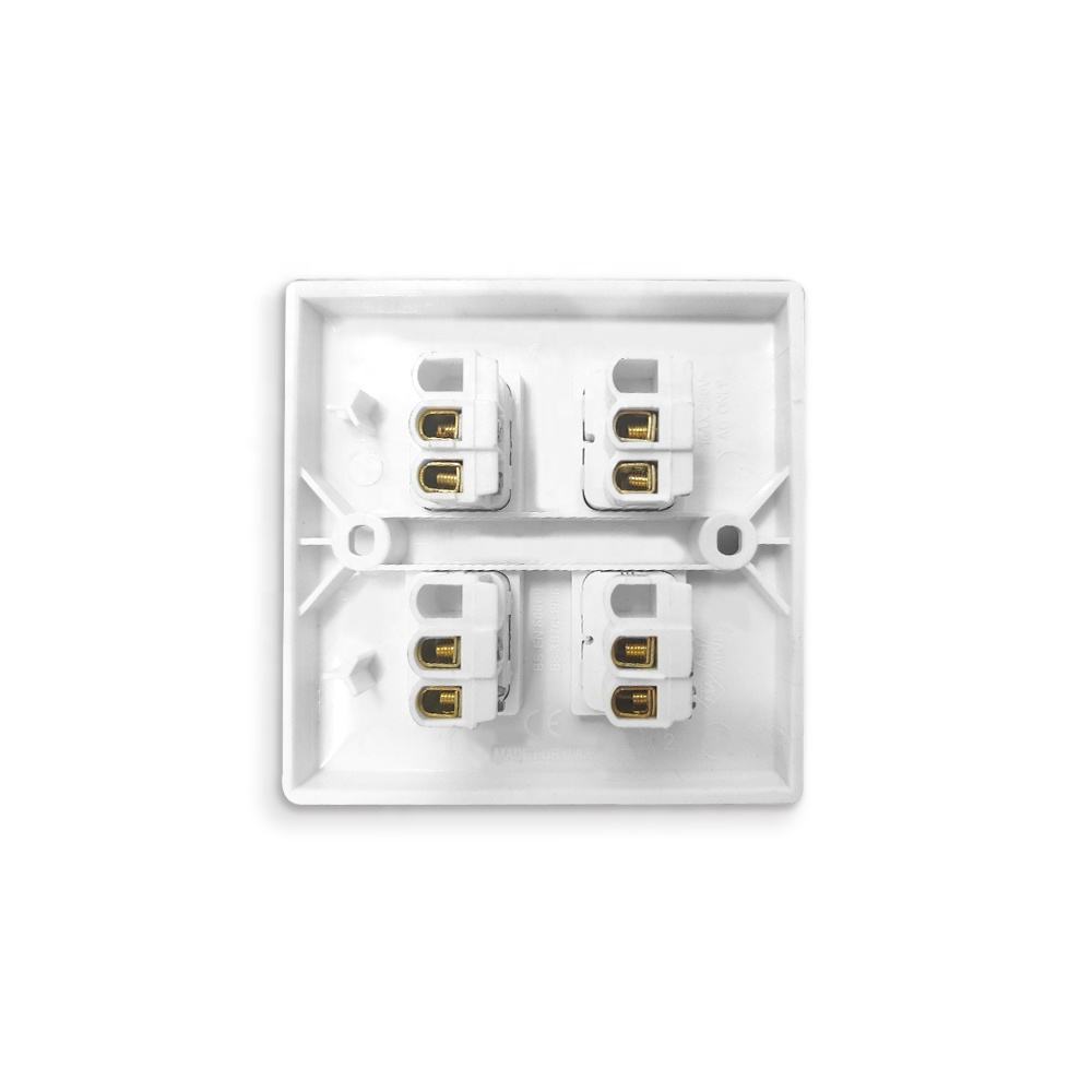 4gang1way Wall Light Switch Home Application Light Control Electric power Switches