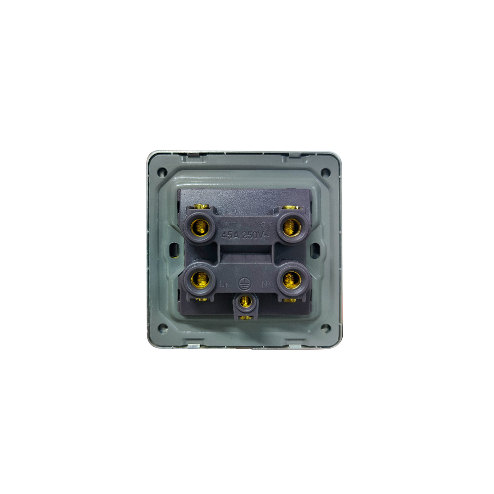 45A Air Conditioner Water heater high power PC Brushed Panel Traditional Neon Wall home Switches