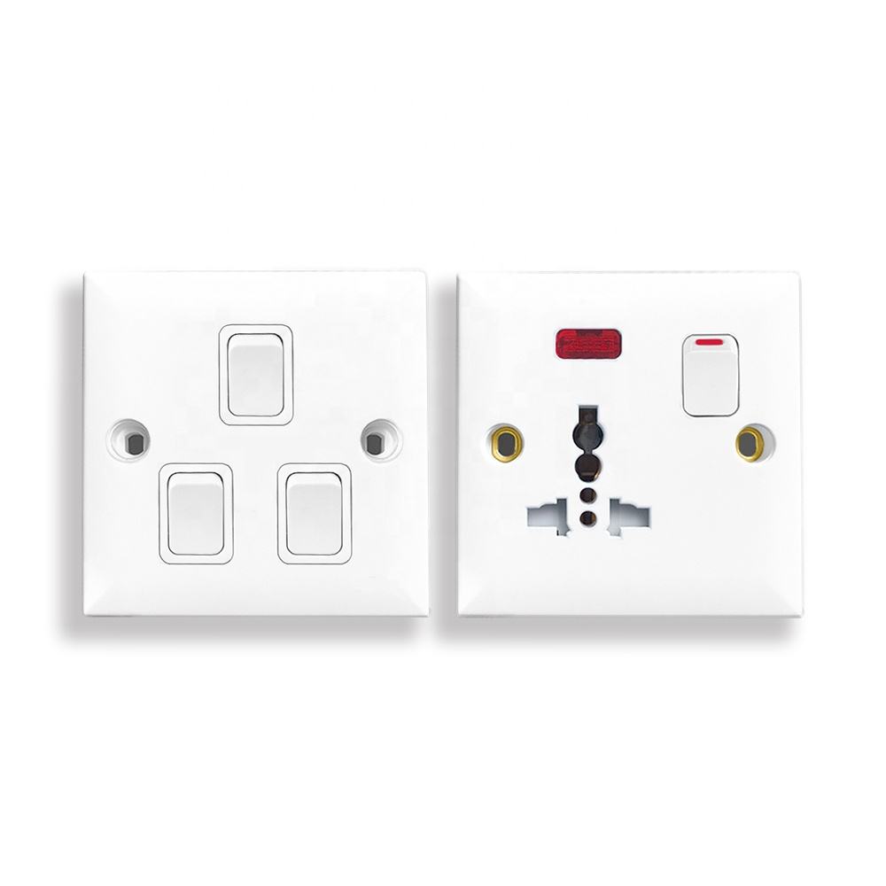 10A 3gang1way Wall Light Switch Home Application Light Control Electric Switches
